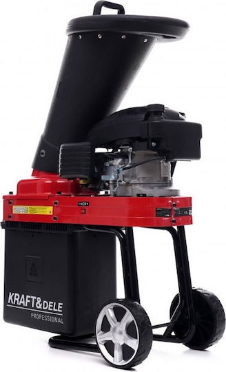 Kraft & Dele KD5204 Astschredder Benzin mit Motor 6hp Boden