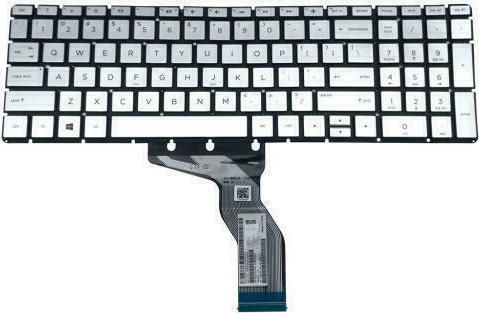 HP Laptop Keyboard for 250/255 G6 Without Frame and English (US) Layout in Black Colour