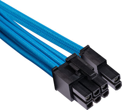 Corsair 8-Pin PCIe - 6+2 Pin PCIe Cable 0.65m Blue (CP-8920253)