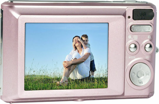 AgfaPhoto DC5200 Compact Φωτογραφική Μηχανή 21MP Οπτικού Ζουμ 8x Ροζ