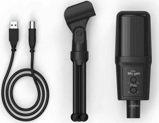 HAMA uRage Stream 700 HD Микрофон USB Настолен в Черен Цвят