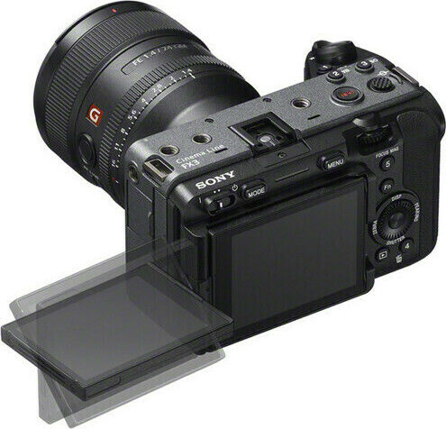 Sony Βιντεοκάμερα 4K UHD @ 120fps FX3 Αισθητήρας CMOS Αποθήκευση σε Κάρτα Μνήμης με Οθόνη 3" και HDMI