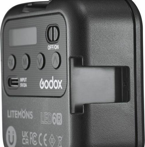 Godox LED6R Video Light 3200 - 6500K 6W with Brightness 270 Lux