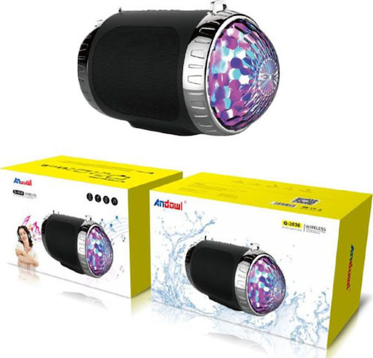 Andowl Q-3036 Ηχείο Bluetooth 8W Μαύρο