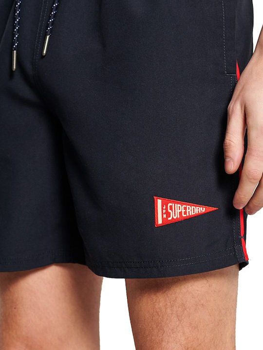 Campus Varsity Men's Swimwear Shorts Navy Blue