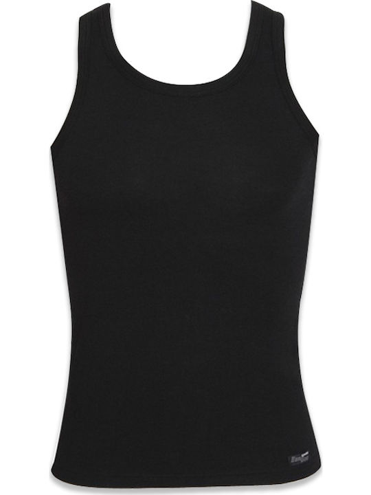 Men's Undershirt Sleeveless in Black Color