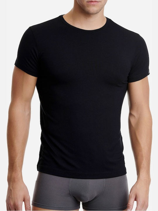Herren Unterhemden in Schwarz Farbe 1Packung