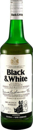 Black & White Whiskey Scotlandς Blended 40% 700ml