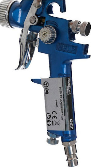 Kraft & Dele Πιστόλι Βαφής Αέρος Άνω Δοχείου 0.8mm