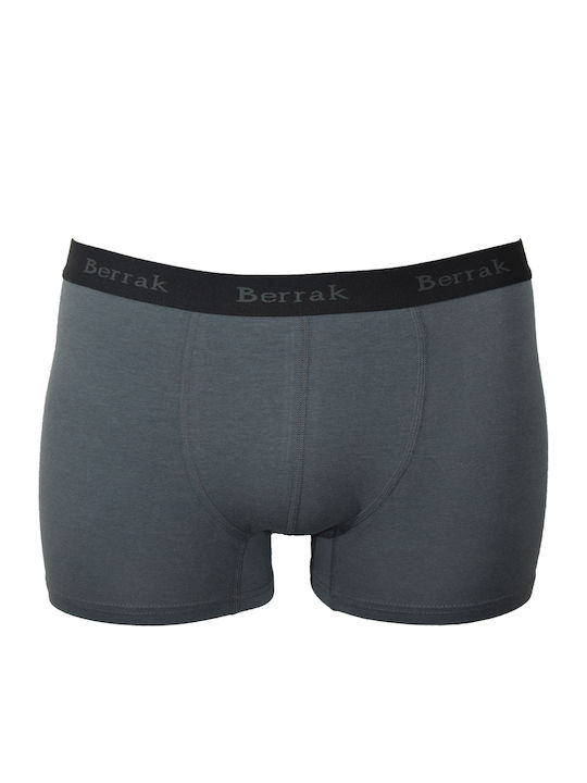 Berrak Herren Boxershorts Anthracite 1Packung