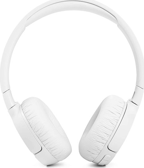 JBL Tune 660NC Ασύρματα / Ενσύρματα On Ear Ακουστικά με 44 ώρες Λειτουργίας και Quick Charge Λευκά