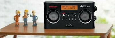 Sangean DPR-25 Portable Radio Electric / Battery DAB Black