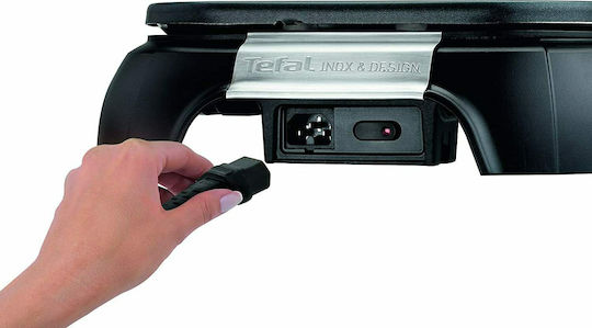 Tefal Crep'Party Inox & Design PY558813 Pfannkuchen-Macher 1000W