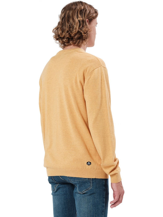 Basehit Men's Long Sleeve Sweater Yellow