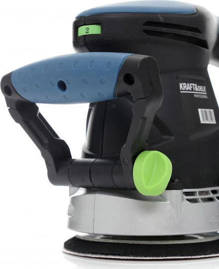 Kraft & Dele KD1678-Z Έκκεντρο Τριβείο 125mm Ρεύματος 1200W με Ρύθμιση Ταχύτητας και με Σύστημα Αναρρόφησης
