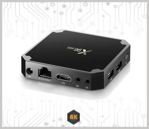 TV Box X96 Mini 4K UHD with WiFi USB 2.0 2GB RAM and 16GB Storage Space with Operating System Android 9.0
