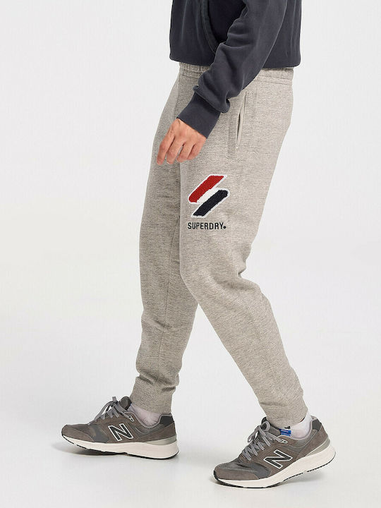 Sweatpants with Elastic Gray