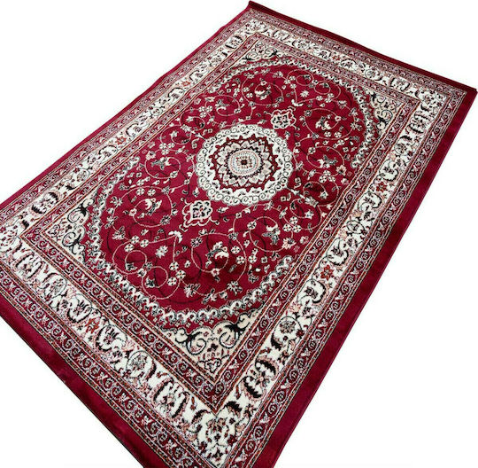 Balsan Rug Rectangular Red Focus Classic Red