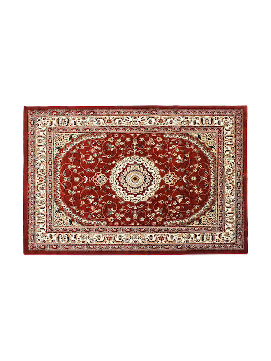 Balsan Rug Rectangular Red Focus Classic Red