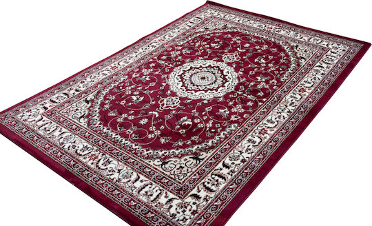 Balsan Rug Rectangular Red Focus Classic Red