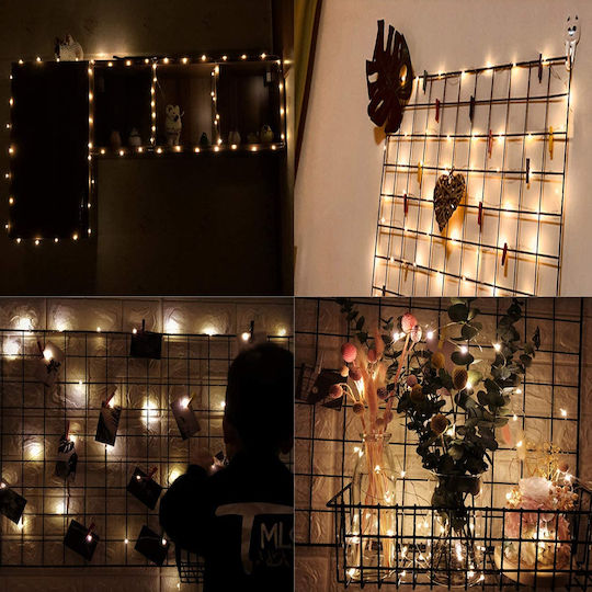 300 Lights LED 32m. Warm White in String 1pcs