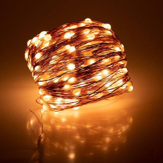 300 Lights LED 32m. Warm White in String 1pcs