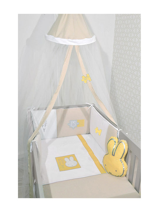 Miffy Mosquito Net Crib Tulle 48-8703/64-1 Beige 550x180cm