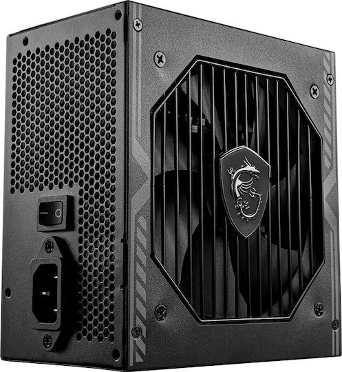 MSI MAG A550BN 550W Black Computer Power Supply Full Wired 80 Plus Bronze