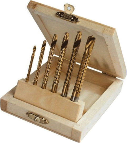 Mannesmann Drill Titanium with Cylindrical Shank for Wood