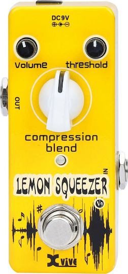 Xvive Lemon Sqeezer V9 Pedals Effect Compressor Electric Guitar