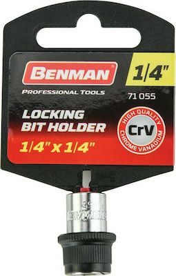 Benman Adapter with Input 1/4'' and Output Bit Holder 71055