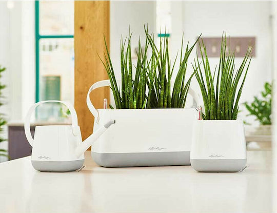 Lechuza Yula Plastic Watering Can 1.7lt White