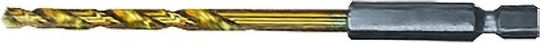 MTX Bohrer Sechskant 1/4" HSS Titan mit Sechskantschaft für Metall 4x96mm
