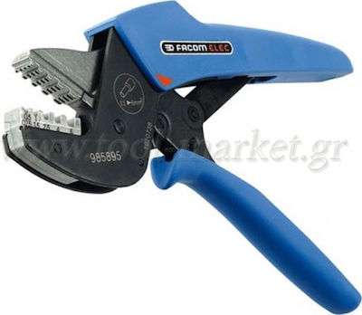 Facom Crimping Tool with Ratchet Mechanism (Length 230mm)