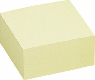 Post-it Notes Pad Cube 400 Sheets Yellow 7.5x7.5cm