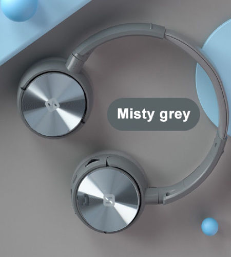 Swissten Trix Wireless / Wired Over Ear Headphones with Radio with 8 hours of Operation Silver