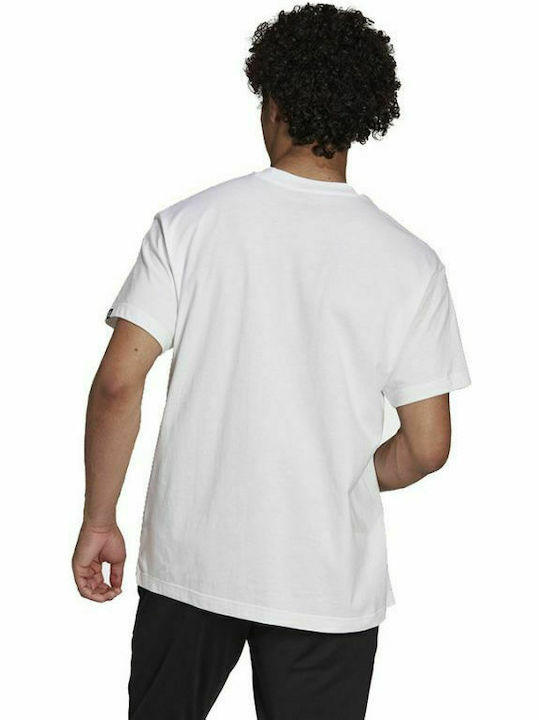 Adidas Pride Heart Men's Short Sleeve T-shirt White