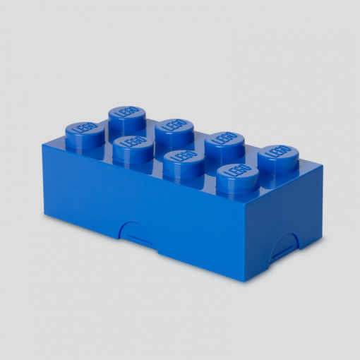Room Copenhagen Lego Пластмасово детско контейнерче за храна Син x x 7.5cm