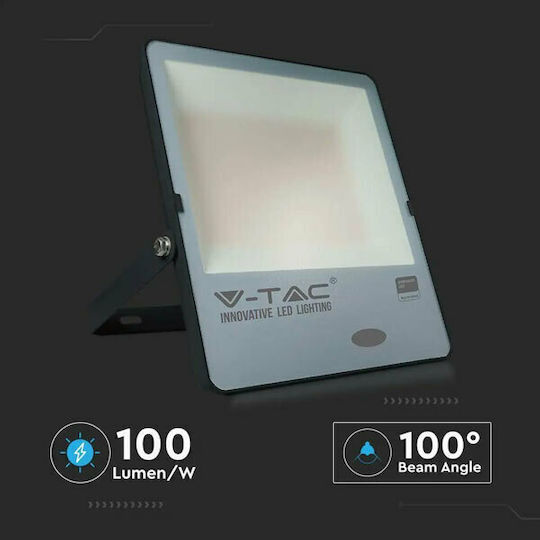 V-TAC Proiector LED Etanș 200W Alb Cald 3000K cu Fotocelul IP65