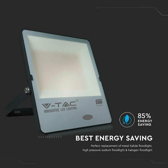 V-TAC Proiector LED Etanș 200W Alb Cald 3000K cu Fotocelul IP65