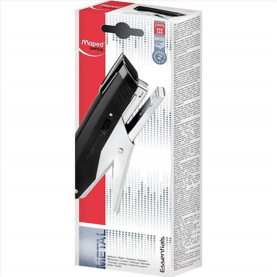 Maped Essentials Metal Συρραπτικό Χειρός Μαύρο