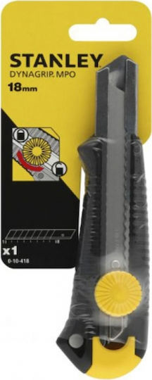 Stanley Folding Knife Dynagrip with Blade Width 18mm