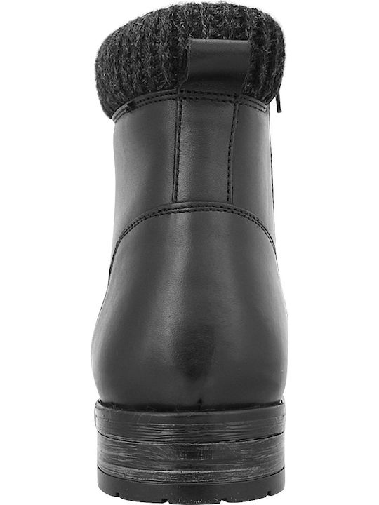 Lintelo Piele Negru Bocanci