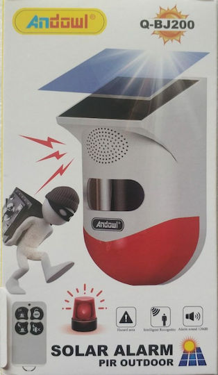 Andowl Autonomous Wireless Alarm System with Motion Detector