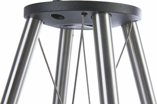 Q-Acoustics Speaker Stands Q-FS75 in Silver Color