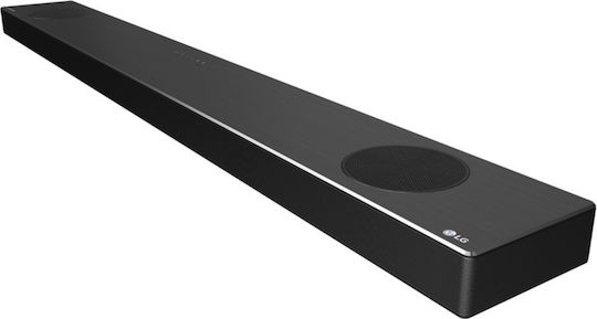 LG SN9Y Soundbar 5.1.2 Bluetooth, HDMI και Wi-Fi 520W με Ασύρματο Subwoofer και Τηλεχειριστήριο Μαύρο
