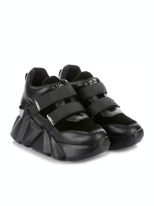 Γυναικεία Chunky Sneakers Μαύρα