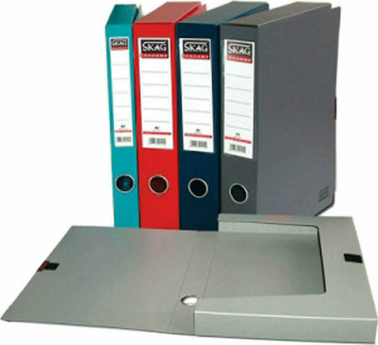 Skag Plastic File Box with Buttons 22x8x37cm