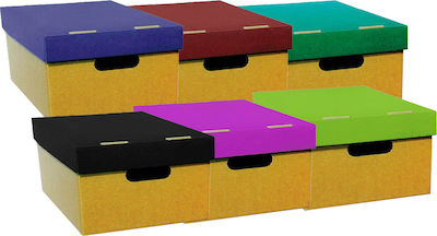 Next Classic Paper File Box with Buttons 21x21cm