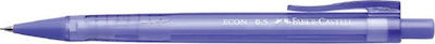 Faber-Castell Econ Mechanischer Bleistift Kunststoff 0.5mm mit Radiergummi Lila